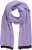 Ulla Popken Two Tone Knit Scarf Lavender - Accessoires - 