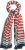 Ulla Popken Mix Stripe Scarf Forest Green - Accessoires - 