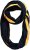 Ulla Popken Neon Stripe Infinity Scarf Navy - Accessoires - 