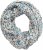 Ulla Popken Ditsy Floral Infinity Scarf Off-White - Accessoires - 