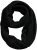 Ulla Popken Knit Infinity Scarf Black - Accessoires - 