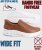 D555 Carlisle 1 D555 Kingsize Hands Free Shoes Dark Tan - Chaussures homme 40-52 - 