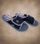 D555 DRAKE Slippers With Velcro Fastening Navy - Chaussures homme 40-52 - 