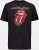 JP1880 Rolling Stones Graphic Band Comfort Fit T-Shirt Black - T-shirts - T-shirts Homme Grande Taille