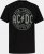 JP1880 AC/DC Graphic Comfort Fit Band T-Shirt Black - T-shirts - T-shirts Homme Grande Taille