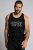 JP1880 AC/DC Graphic Comfort Fit Band Tank Top Black - T-shirts - T-shirts Homme Grande Taille