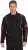 JP1880 Sporty Touring Motorcycle Jacket Black & Red - Vêtements de moto grande taille - Vêtements moto grande taille pour hommes