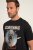 JP1880 Scorpions Blackout Graphic Comfort Fit Band T-Shirt Black - T-shirts - T-shirts Homme Grande Taille