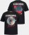 JP1880 Scorpions Blackout Graphic Comfort Fit Band T-Shirt Black - T-shirts - T-shirts Homme Grande Taille