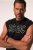 JP1880 AC/DC Classic Logo Band Tank Top Black - T-shirts - T-shirts Homme Grande Taille