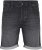 Jack & Jones Rick Con I.K. SHORTS Black Denim - Shorts - Shorts hommes grande taille