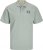 Jack & Jones Hudson Short Sleeve Polo Iceberg Green - Polos - Polos homme grande taille
