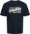 Jack & Jones Hawaii Shape Crew Neck T-Shirt Navy - T-shirts - T-shirts Homme Grande Taille