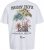 Jack & Jones Botaniq Crew Neck T-Shirt Bright White - T-shirts - T-shirts Homme Grande Taille