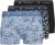 Jack & Jones Zach Trunks 3-Pack Chambray Blue - Sous-vêtements & bain - Sous-vêtements Grande Taille