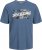 Jack & Jones Hawaii Shape Crew Neck T-Shirt Blue - T-shirts - T-shirts Homme Grande Taille
