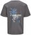 Jack & Jones Hawaii Crew Neck T-Shirt Grey - T-shirts - T-shirts Homme Grande Taille