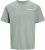 Jack & Jones Hawaii Crew Neck T-Shirt Iceberg Green - T-shirts - T-shirts Homme Grande Taille