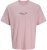 Jack & Jones Marina Crew Neck T-Shirt Tickled Pink - T-shirts - T-shirts Homme Grande Taille