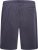 Kam Jeans 3317 Textured Interlock Shorts Indigo - Pantalons/shorts de survêtement - Survêtement/jogging grandes tailles
