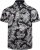 Kam Jeans 6064 Dollar Bills Print Short Sleeve Shirt Black - Chemises - Chemises Grandes Tailles Hommes