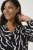 Kaffe Curve Mirta Tilly Blouse Noir/Antique Imprimé Zèbre - Blouses et tuniques - 