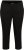 Kaffe Curve Sakira Pantalon cropped Noir profond - Jeans & Pantalons Femme Grandes Tailles – Plus Size - 