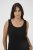 Kaffe Curve Carina Débardeur Noir profond - T-shirts - 