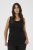 Kaffe Curve Carina Débardeur Noir profond - T-shirts - 