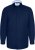 D555 Richard Chemise Oxford Manches Longues TALL Bleu Marine - TALL chemises - 