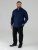 D555 Richard Chemise Oxford Manches Longues TALL Bleu Marine - TALL chemises - 