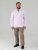 D555 Richard Chemise Oxford Manches Longues TALL Rose - TALL chemises - 