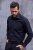 JP1880 Comfort Fit with Chest Pocket Shirt TALL Black - TALL chemises - 