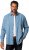 JP1880 Shirt Denim Long Sleeve Light Blue TALL - VÊTEMENTS HOMME MT-6XLT - Vêtements Tall Homme