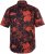 JP1880 Shirt Short Sleeve Linen Blend Red - Chemises - Chemises Grandes Tailles Hommes
