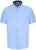 D555 James Chemise Oxford Manches Courtes TALL Bleu Ciel - TALL chemises - 