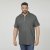 North Latitude 61347 Polo avec Zip Vert Foncé - Polos - Polos homme grande taille