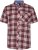 Kam Jeans 6368 Checked Short Sleeve Shirt Red - Chemises - Chemises Grandes Tailles Hommes