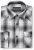 Kam Jeans 6352 Western Twin Pocket Long Sleeve Shirt Charcoal - Chemises - Chemises Grandes Tailles Hommes