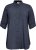 Kaffe Curve Nana Tunique Chemise Bleu Marine Nuit - Blouses et tuniques - 