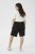 Kaffe Curve Nana Liah Short Noir - Jeans & Pantalons Femme Grandes Tailles – Plus Size - 