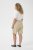 Kaffe Curve Nana Short rayé Chincilla/Blanc rayé - Jeans & Pantalons Femme Grandes Tailles – Plus Size - 