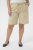 Kaffe Curve Nana Short rayé Chincilla/Blanc rayé - Jeans & Pantalons Femme Grandes Tailles – Plus Size - 