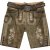 JP1880 Shorts Goat Suede with Belt Buckle Traditional Moss Green - Tenues de fête - Tenues de fête – Pour célébrer avec style et confort