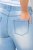 Ulla Popken Pre-Washed Elastic Waist Jeans Light Light Blue Denim - Jeans - Jeans grande taille pour femme