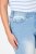 Ulla Popken Pre-Washed Elastic Waist Jeans Light Light Blue Denim - Jeans - Jeans grande taille pour femme