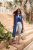 Ulla Popken Tile Laser Print Stretch Fit Jeans Light Light Blue Denim - Jeans & Pantalons Femme Grandes Tailles – Plus Size - 