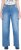 Ulla Popken Extra Wide Leg Stretch Fit Jeans Light Blue - Jeans & Pantalons Femme Grandes Tailles – Plus Size - 