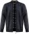 D555 Dereham 2 Knitted Sweater with Zipper Charcoal TALL - TALL sweatshirts - 