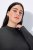 Ulla Popken Long Sleeves Mock Turtleneck Sweater Charcoal Grey Melange - Sweatshirts & hoodies - Sweats, Hoodies & Maille Douillets